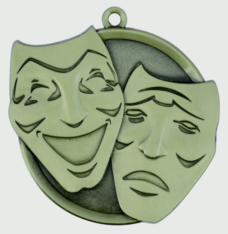 Drama Mega Medal, 2-1/4" 2