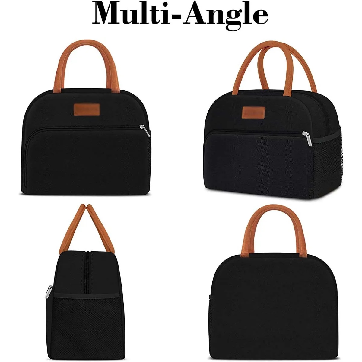 Large Capacity Reusable Insulated Cooler Lunch Tote bag 7