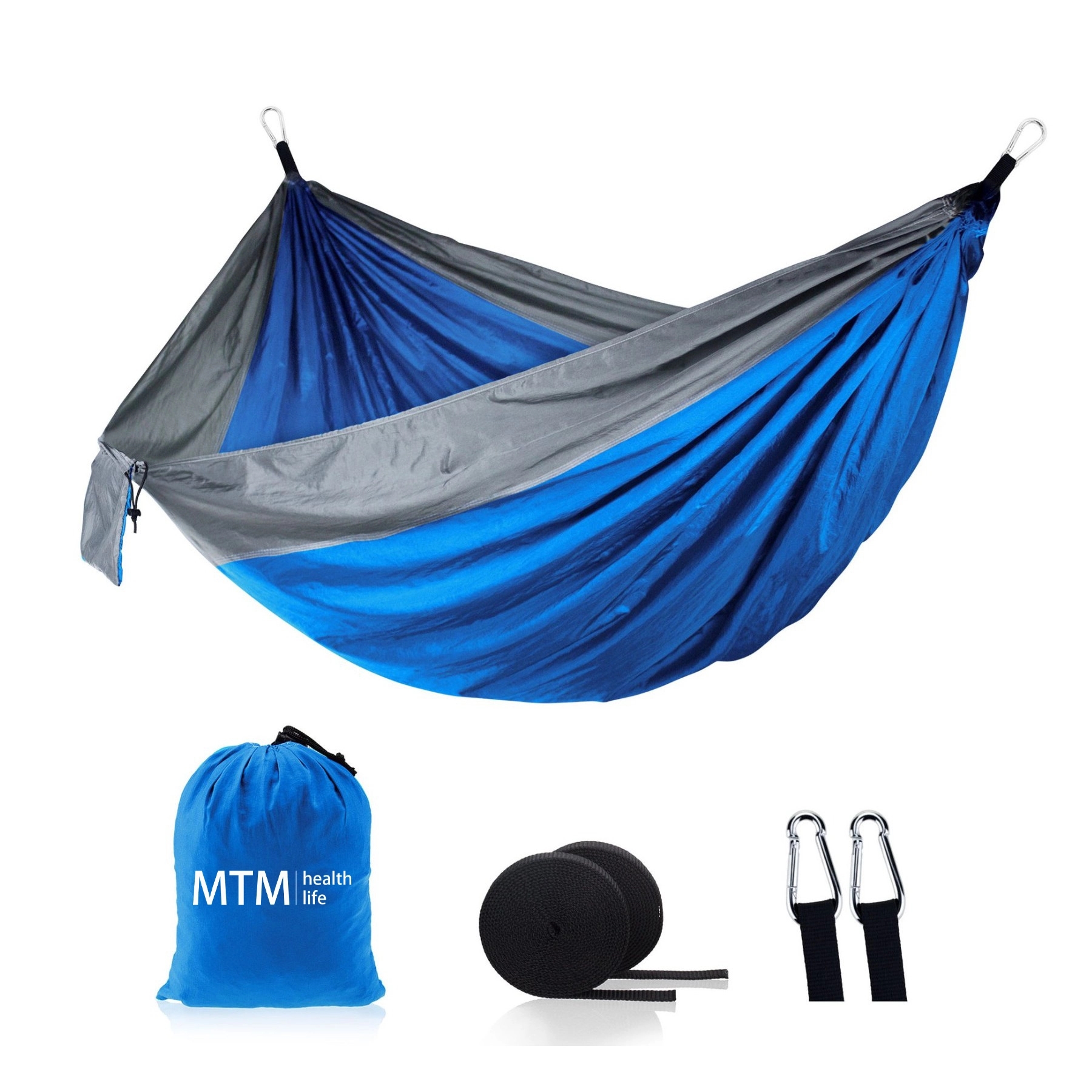 Outdoor Portable Lightweight Nylon Swing Bed Hammock 2