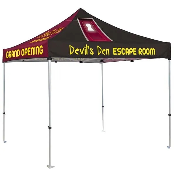 Outdoor Easy Pop Up 10ft x 10ft Canopy Tent with Sublimation 6