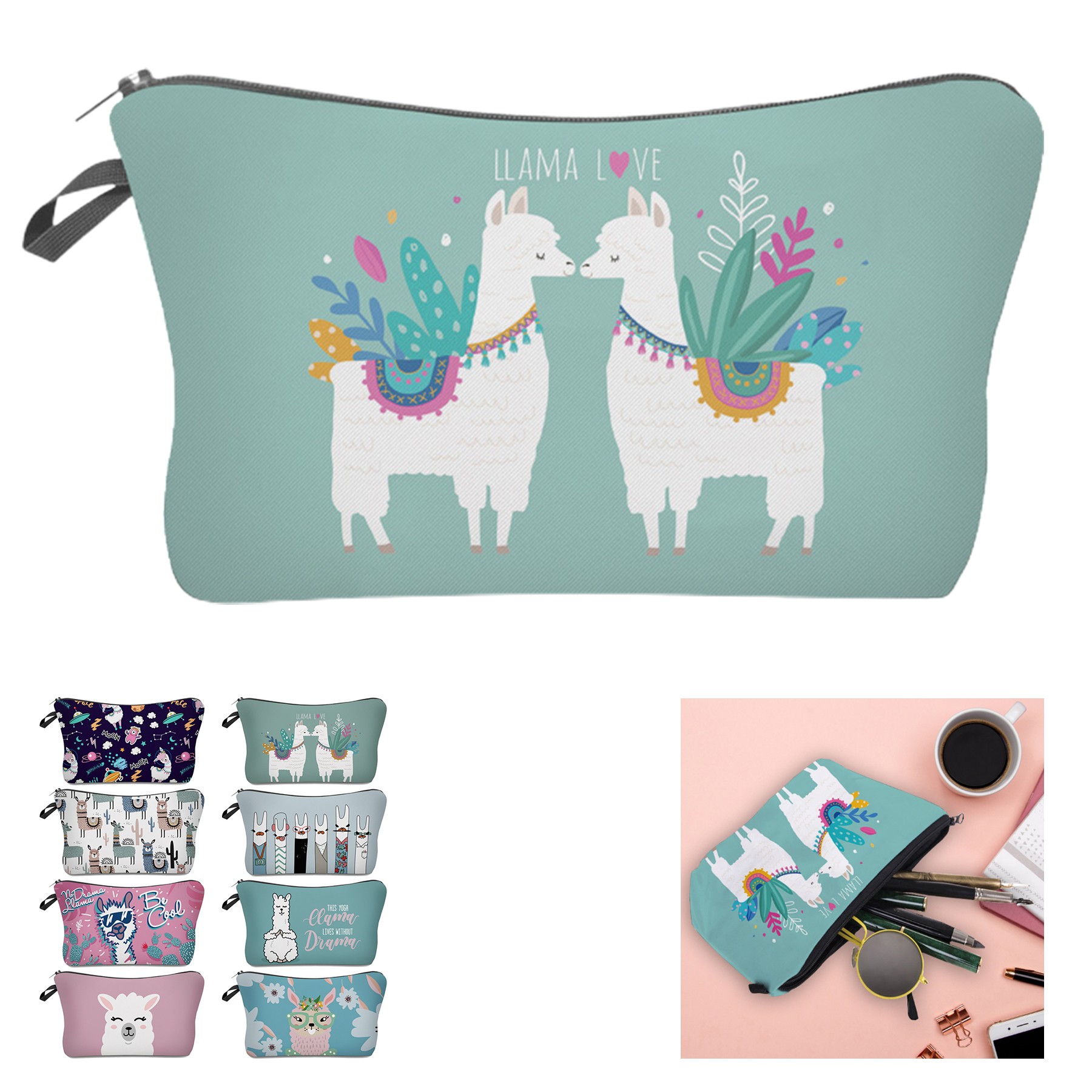 3D Digital Printed Wash Bag