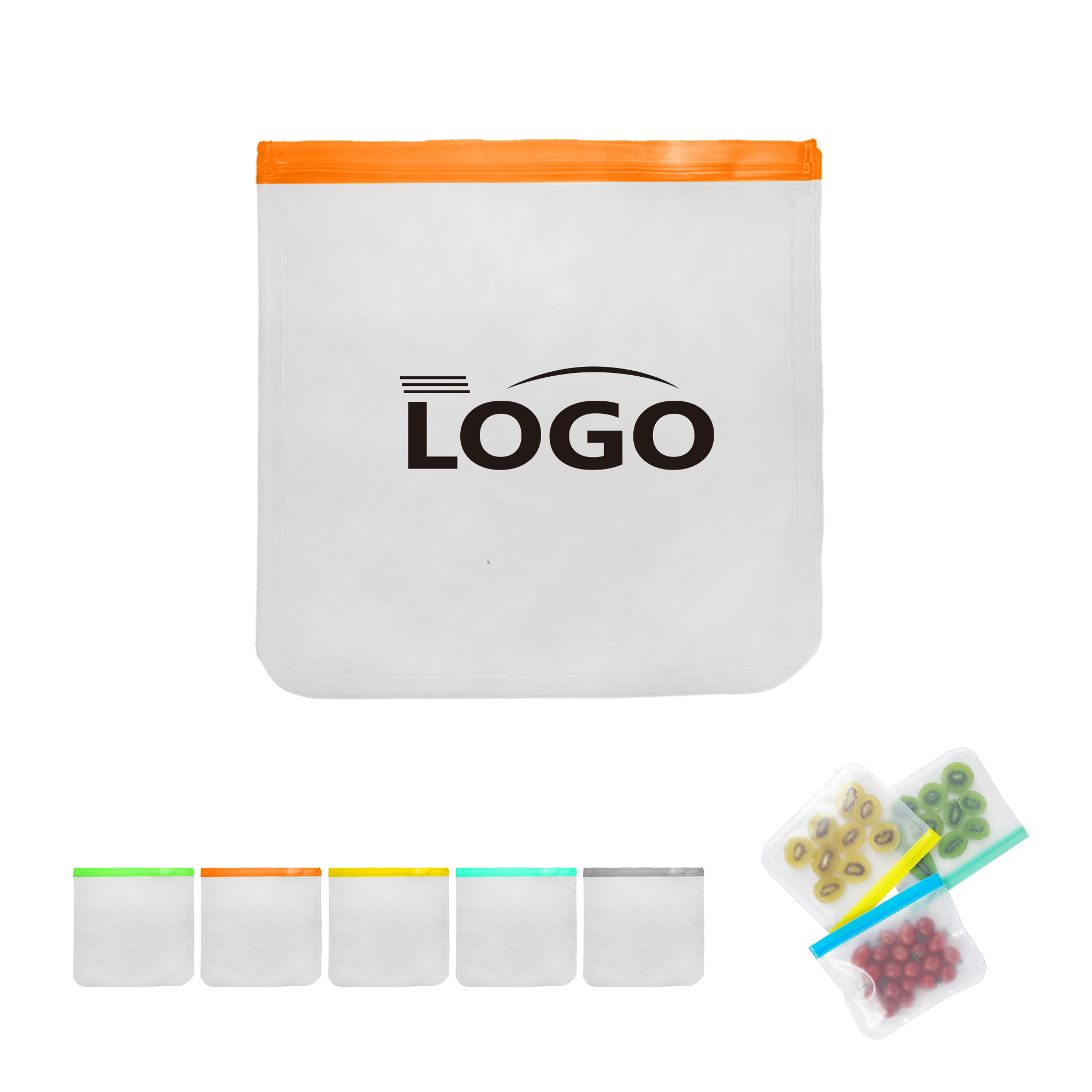 Reusable PEVA Food Storage Bag 2