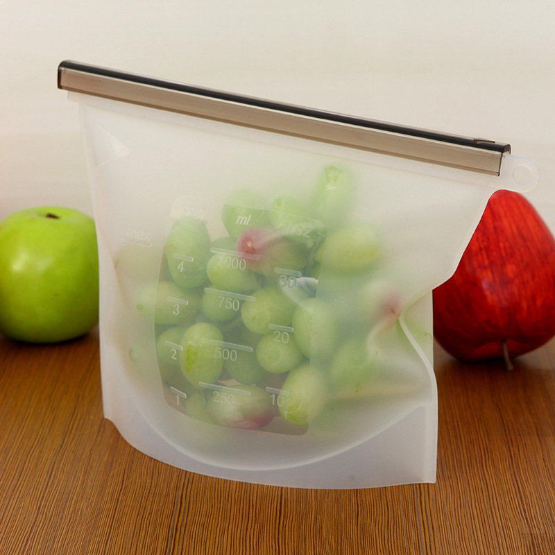 Reusable Silicone Fresh-Keeping Storage Bags 4