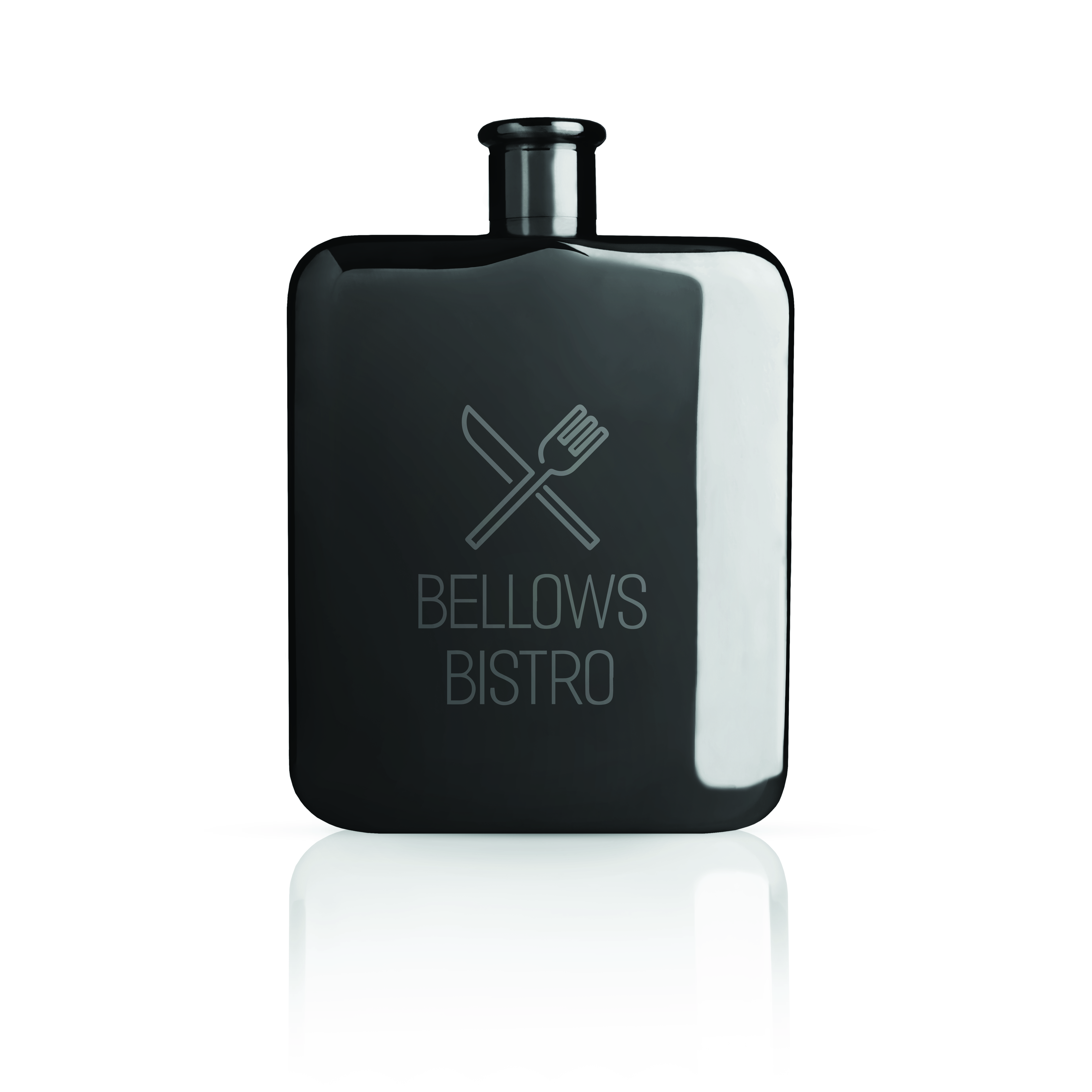 Viski® Polished Flask 7