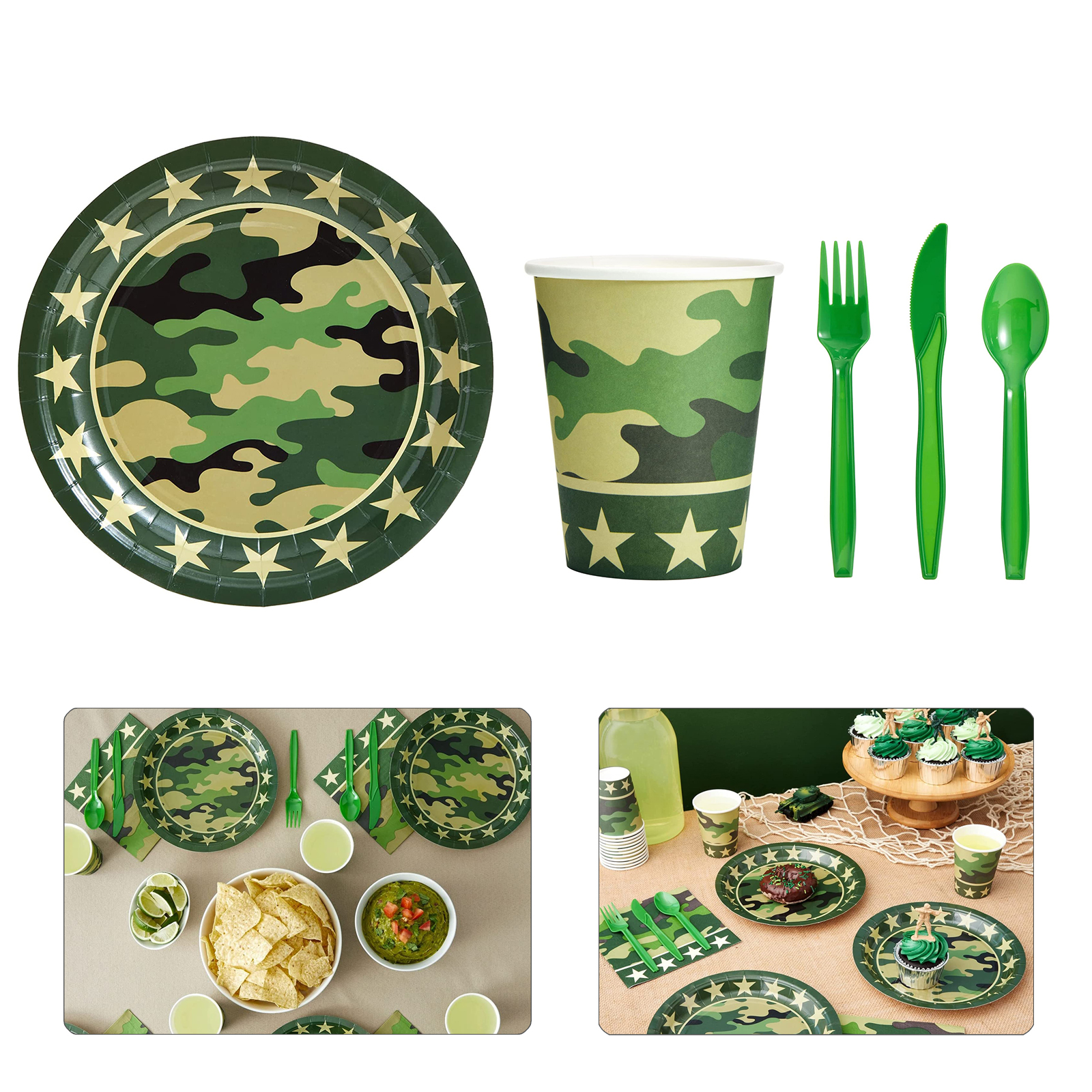 Camo Party Decorations 2