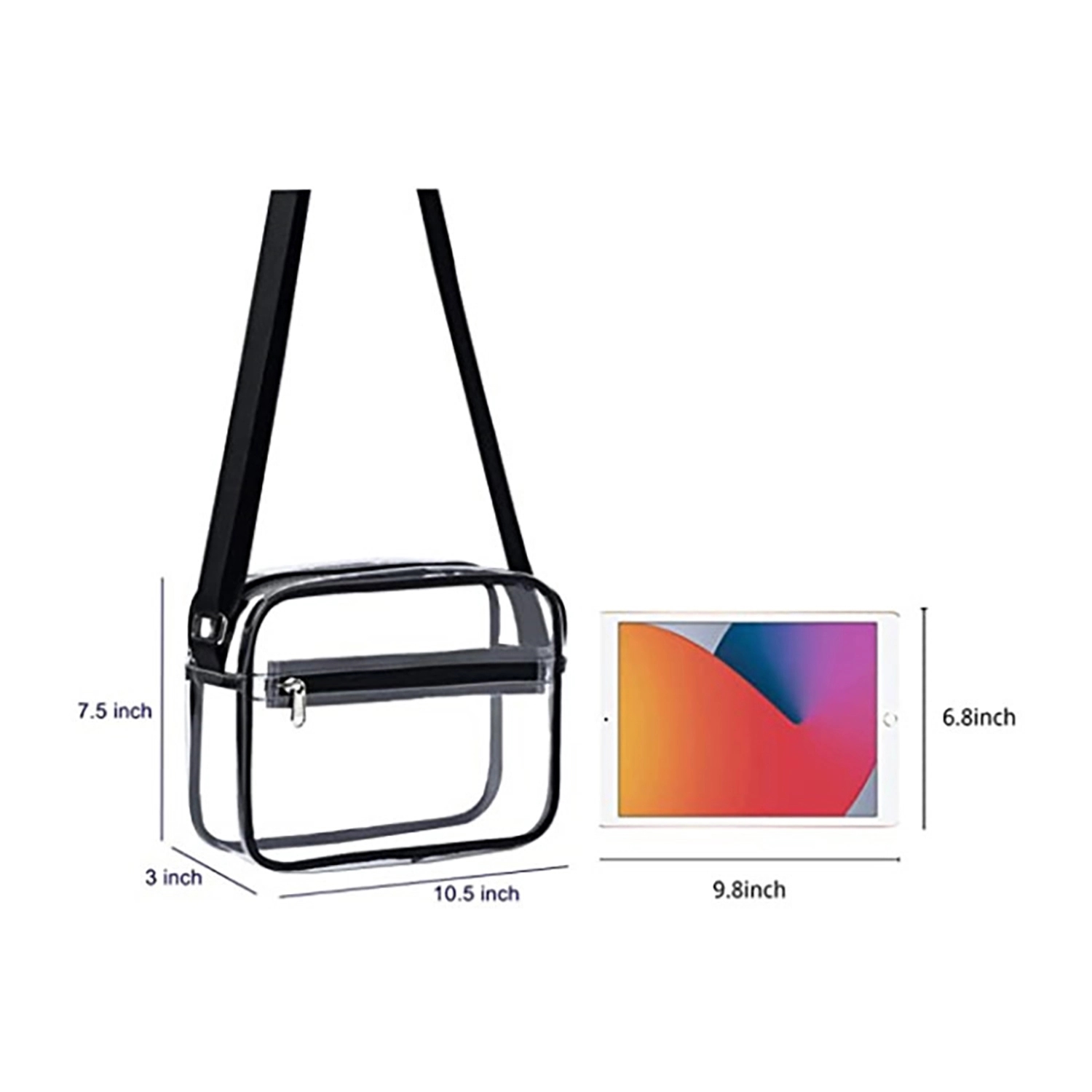 Pvc Crossbody Bag 1