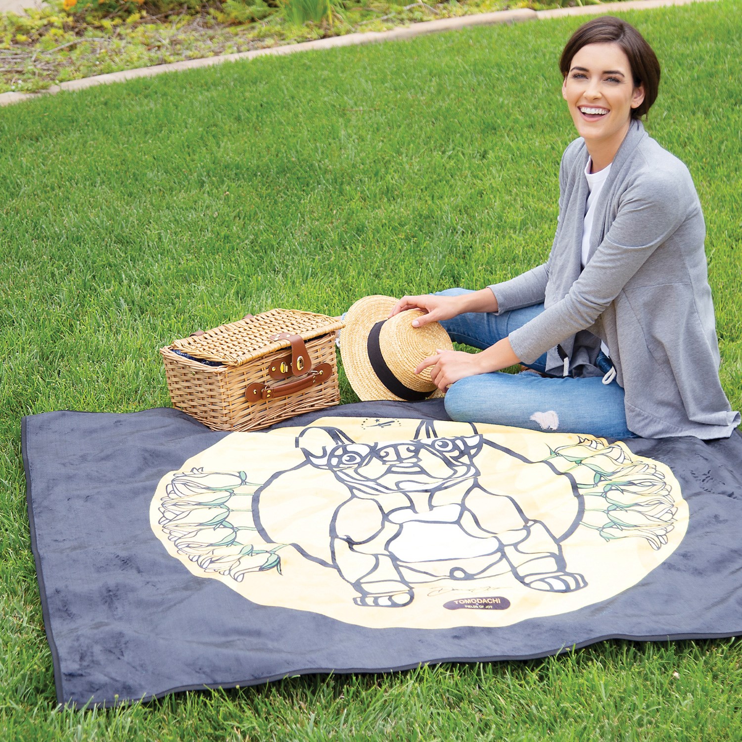 Water Repellent Microfiber Picnic Blanket 2