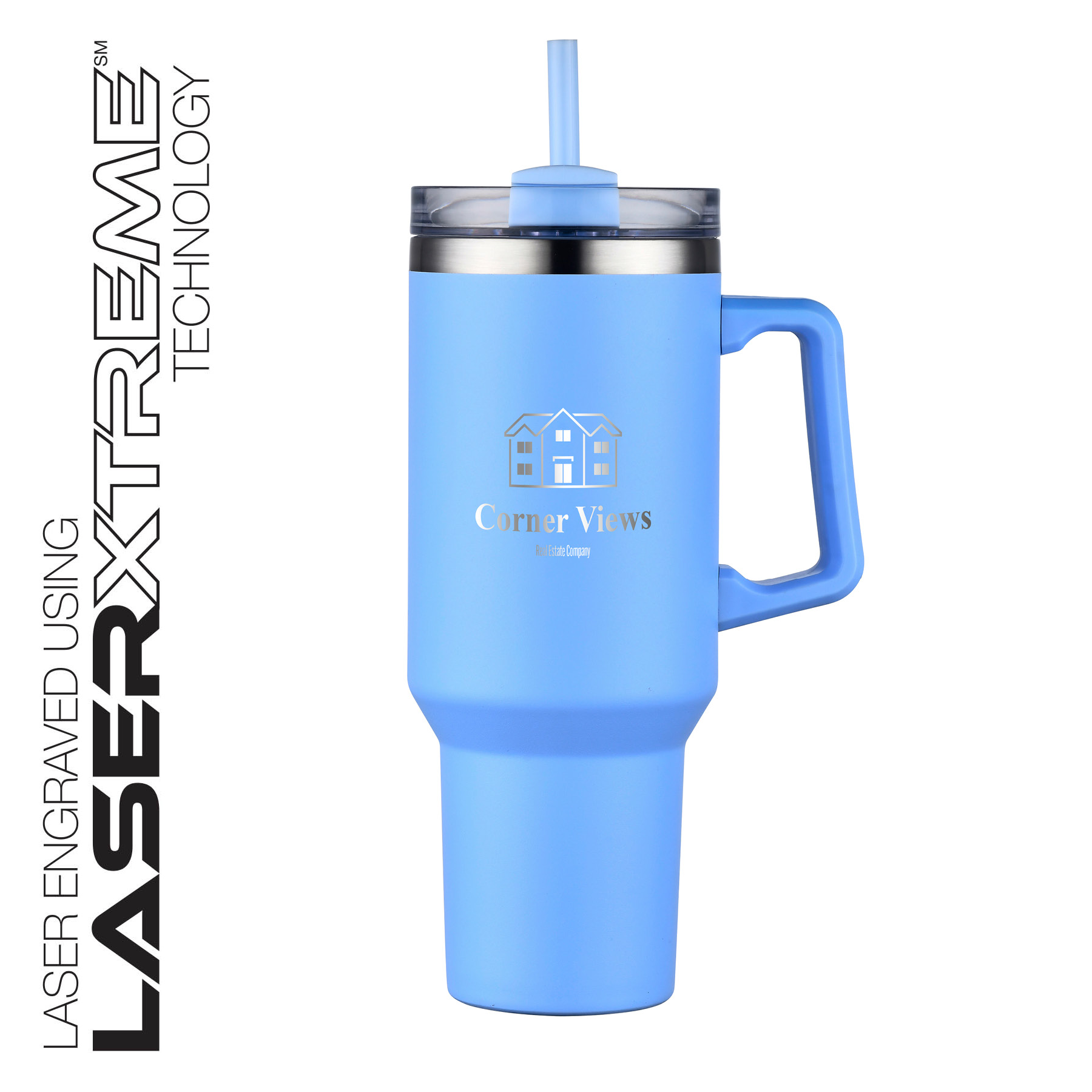 Lucas 40 oz. Double Wall, Stainless Steel Travel Mug 115