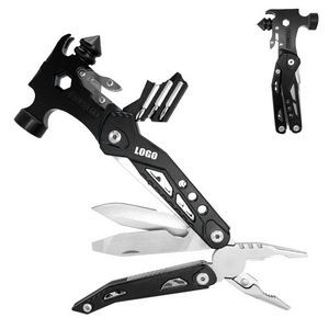 Safety Claw Hammer Pliers Multi Tool With Belt Cutter 21