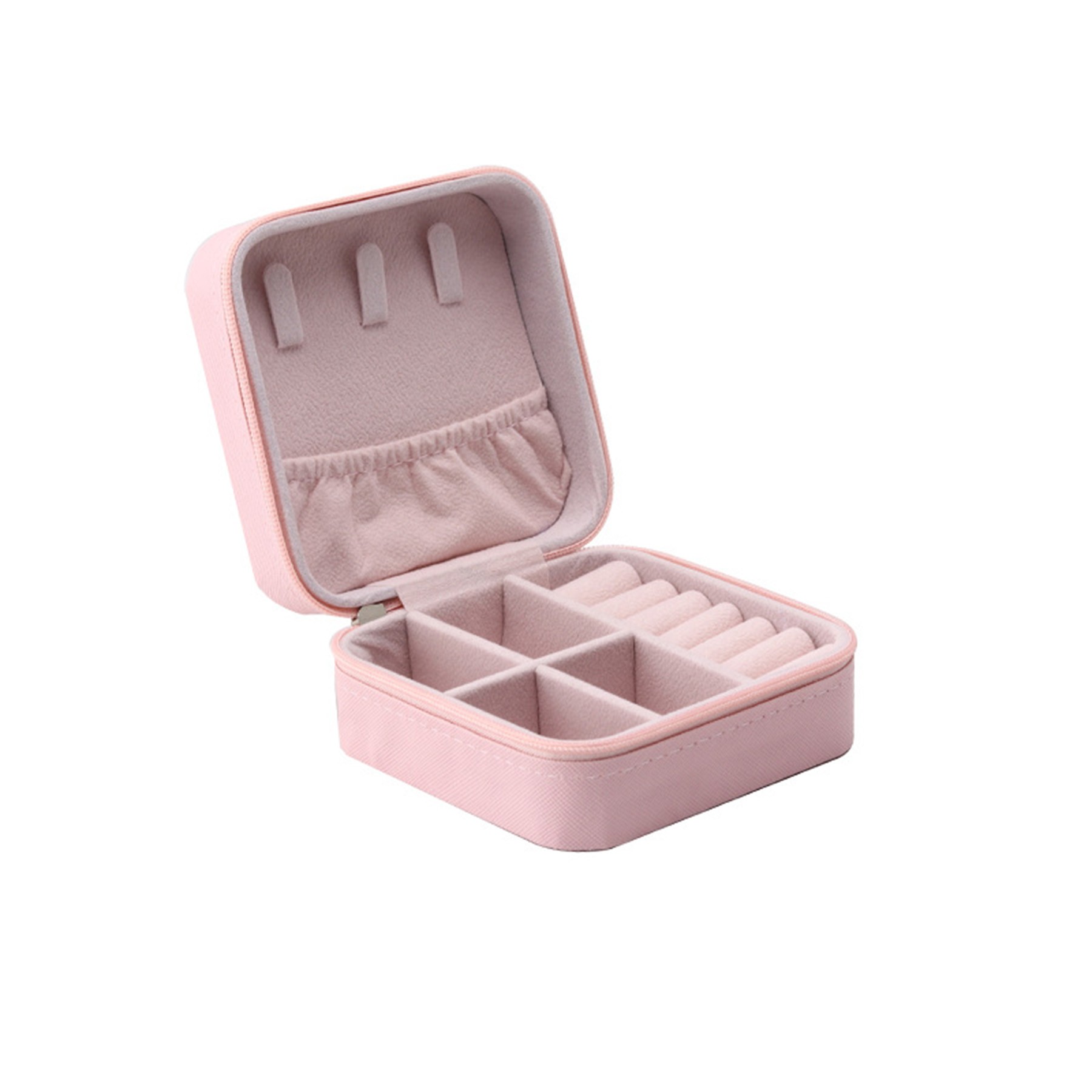 PU Leather Travel Jewelry Case 6