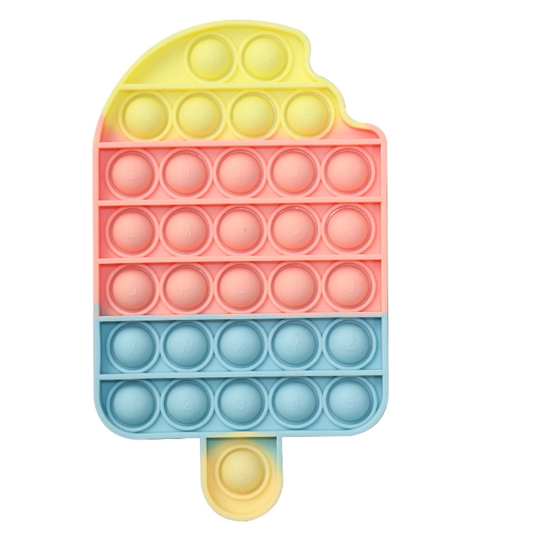 Ice Cream Shape Push Pop Bubble Toy 7