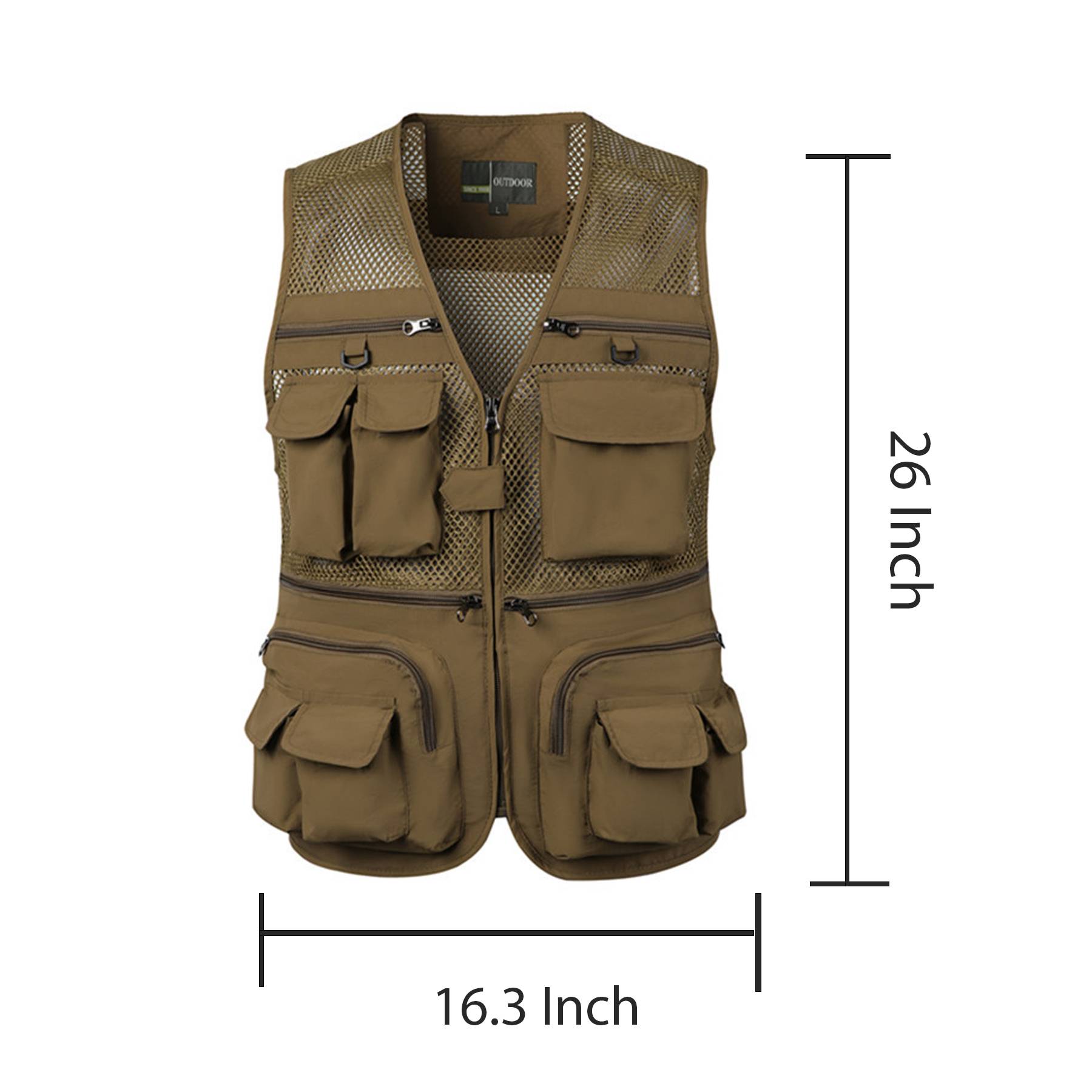 Men's Work Hunting Multi-Pocket Sports Vest 3