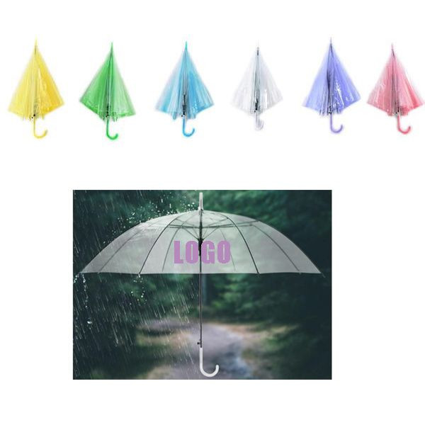 Transparent Automatic Umbrella (37" D) 2