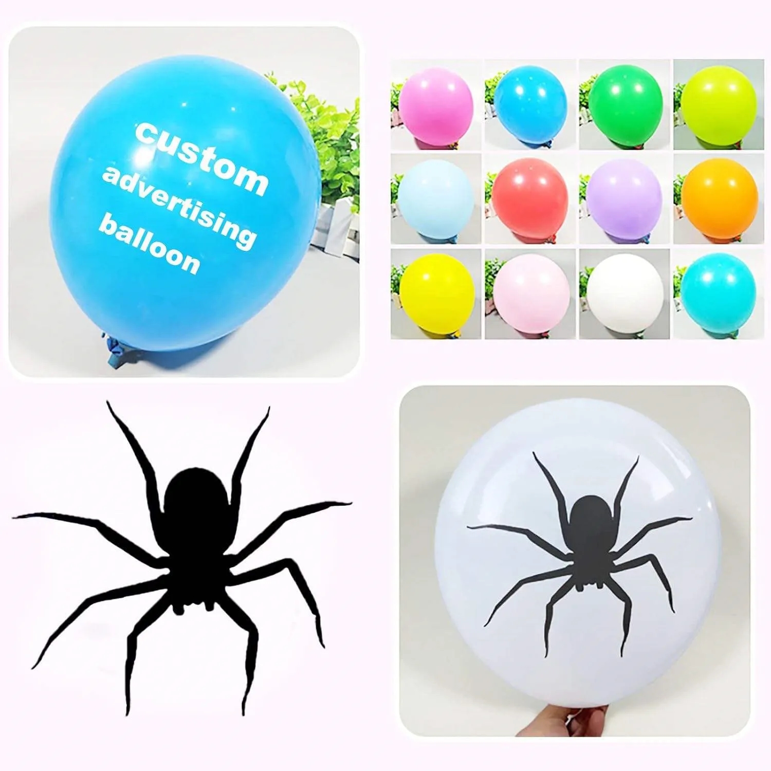 Custom Printed Latex Heart Balloons 8