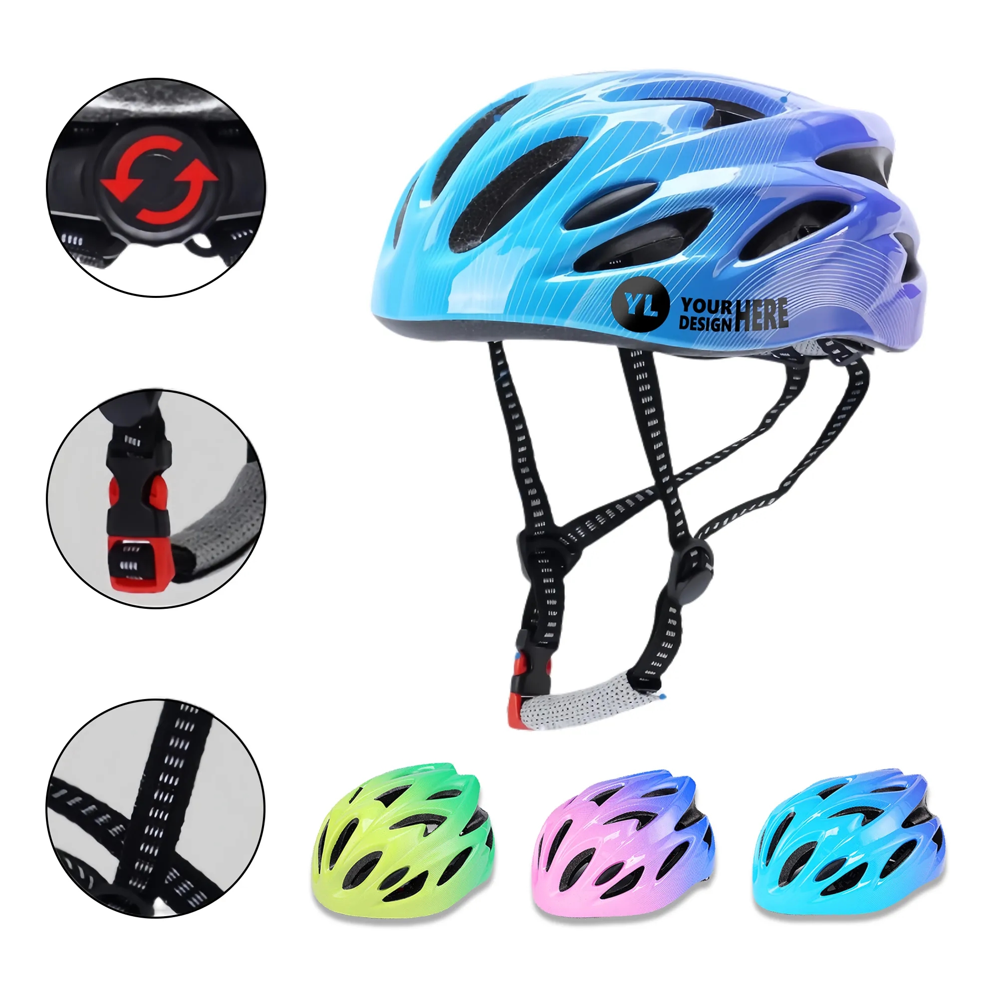 Adjustable Children's Multi-Sport Safety Helmet