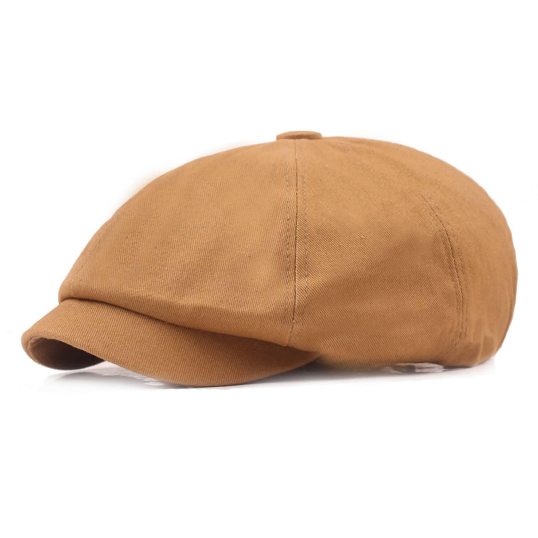 Men's Newsboy Flat Cap 100% Cotton 1