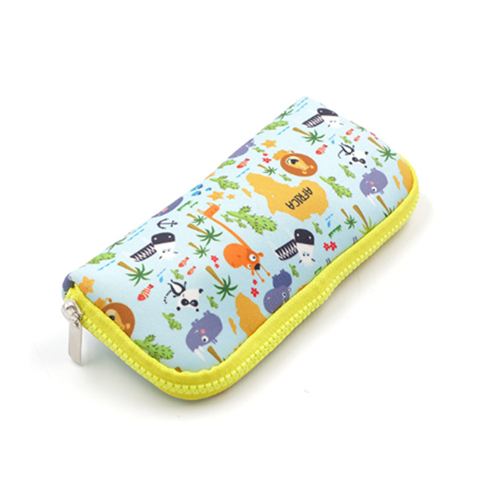 Cartoon Design Neoprene Pencil Bag 3