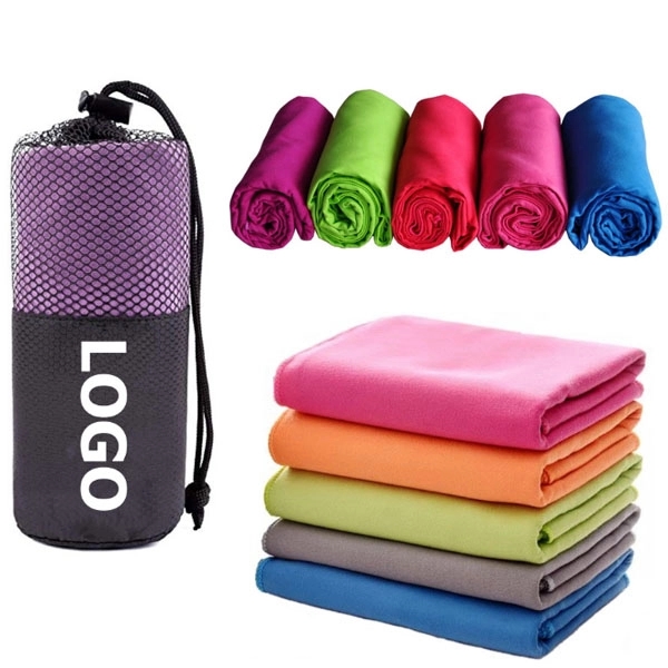 Microfiber Quick-Drying Sports Towel - 47.2 " x 19.7 " 13