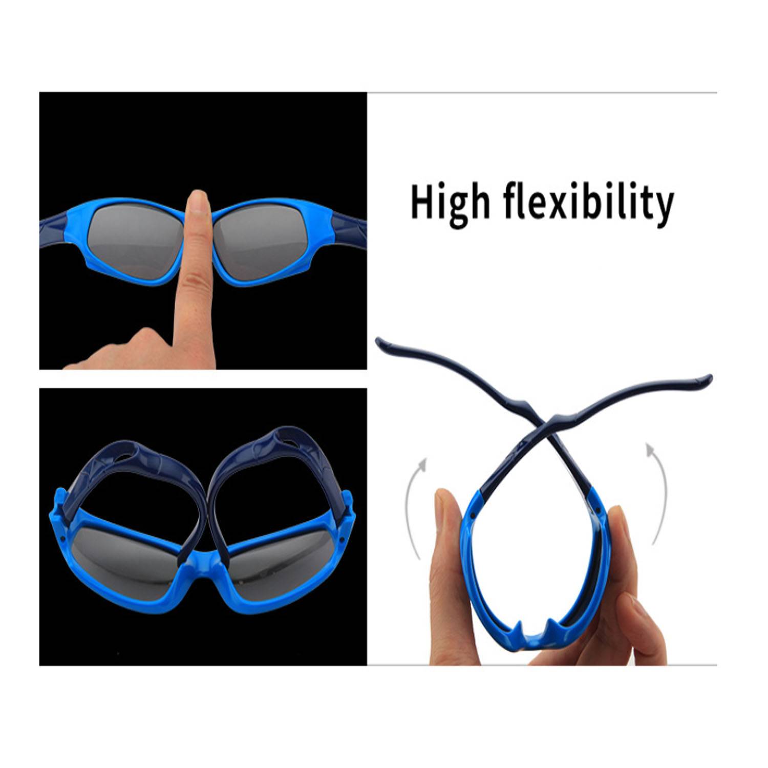 Silicone Kids Polarized Sunglasses 4
