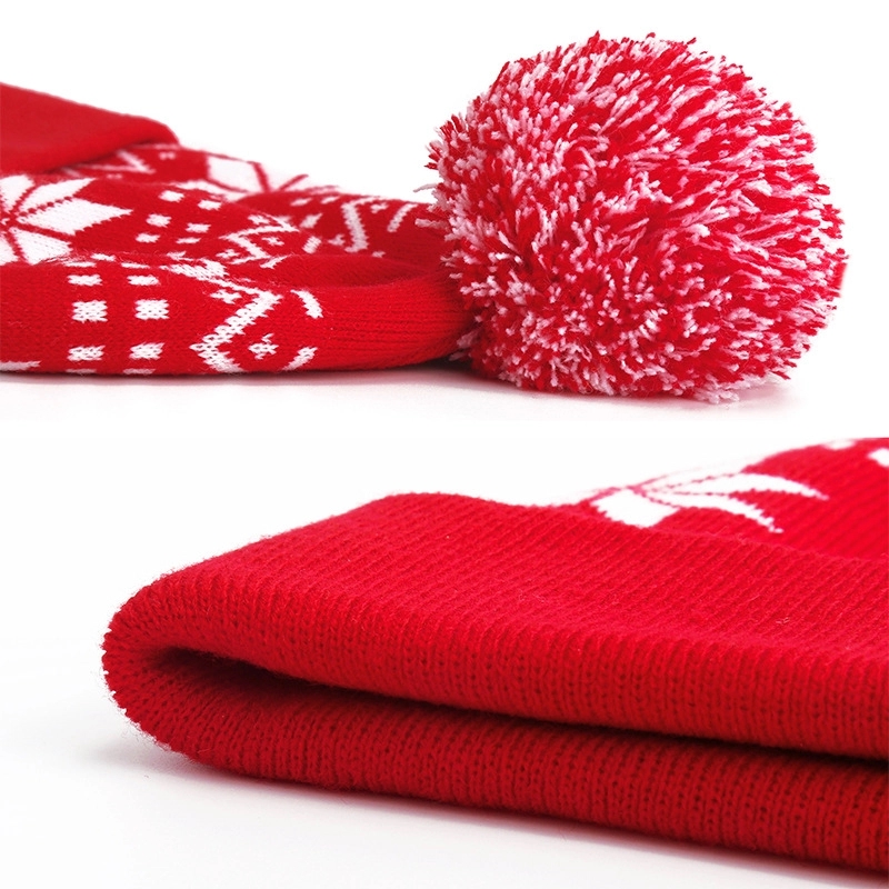 Custom Christmas Hats Winter Knitted Caps Unisex 3