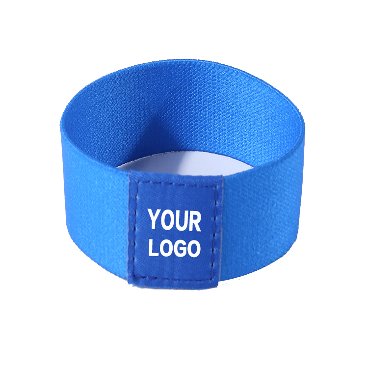 Full Color Printed Elastic Woven Wristband 2