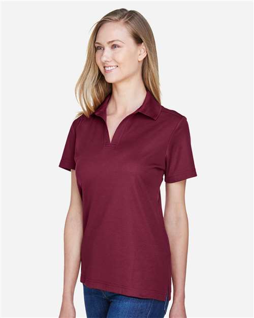 Women's CrownLux Performance® Plaited Polo - DG20W 24