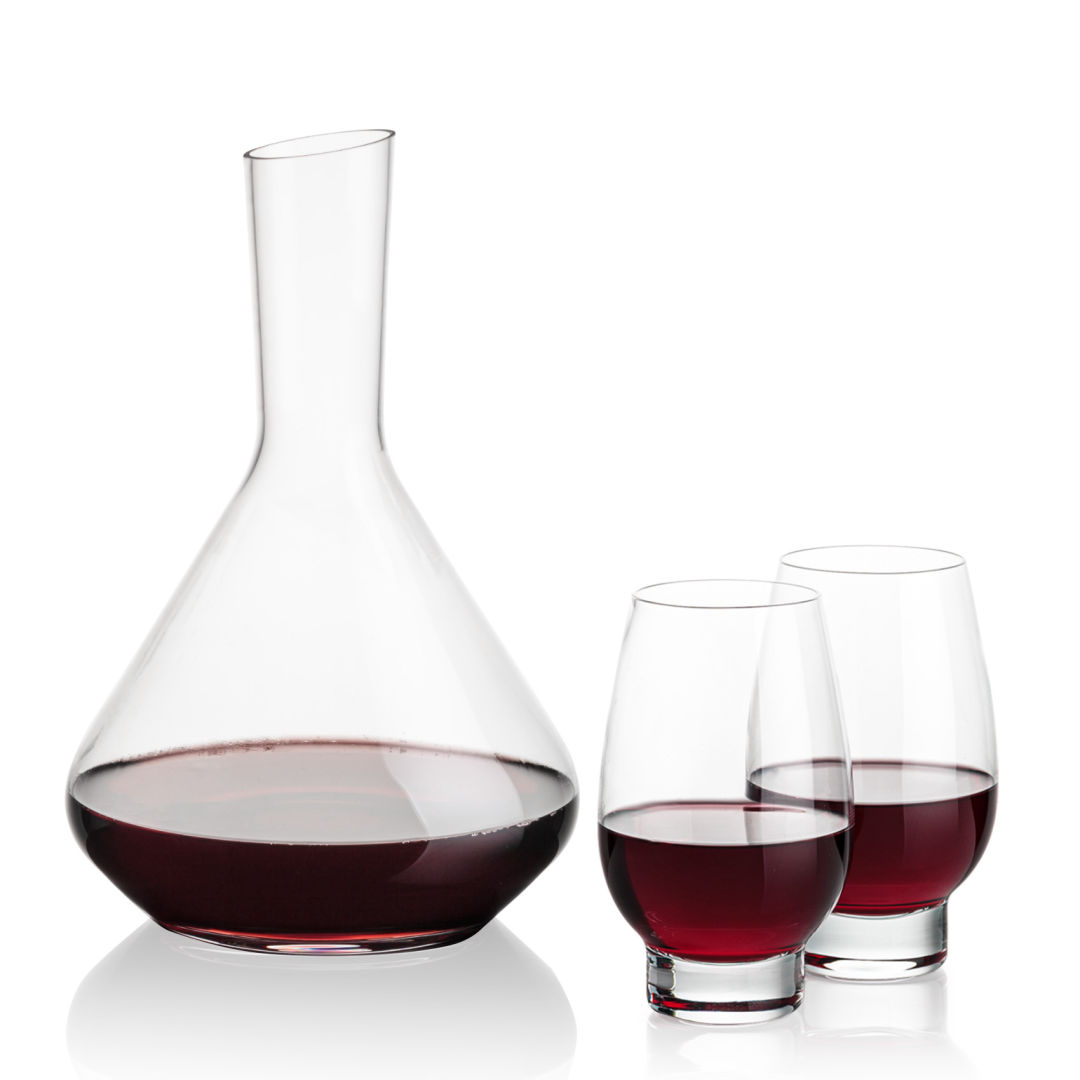Terrassa Carafe & Glenarden Stemless Wine 3