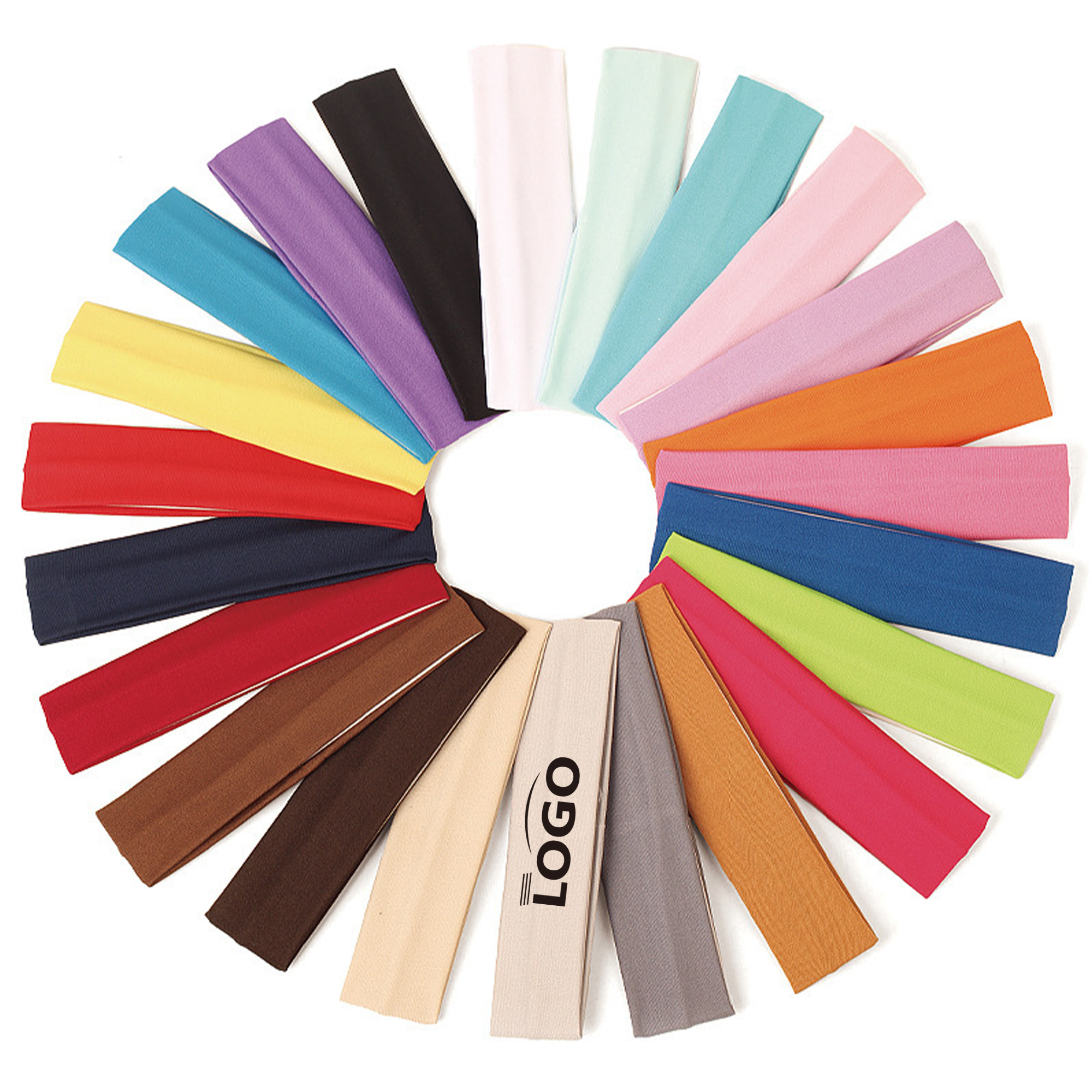 Elastic Sports Headband - Soft & Sweat-Absorbent 2