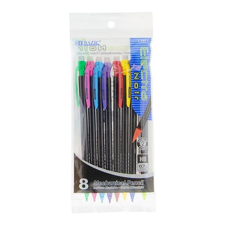 #2 Mechanical Pencils - 0.7 mm Lead 8 Pack 1