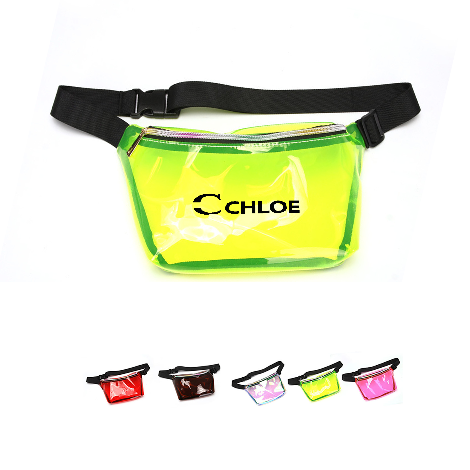 Clear PVC Waist Bag 1