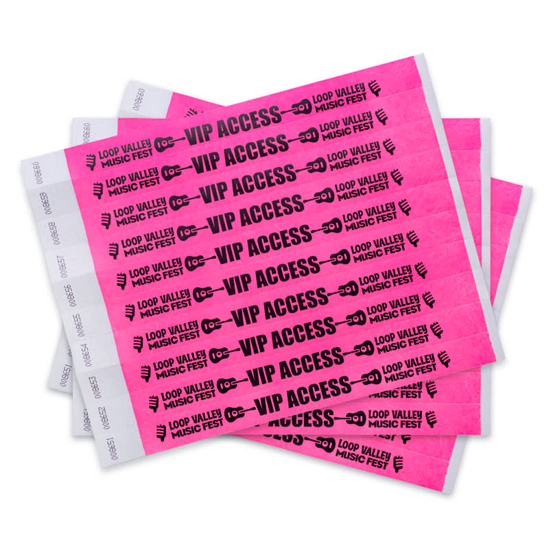 Tyvek Wristbands 32