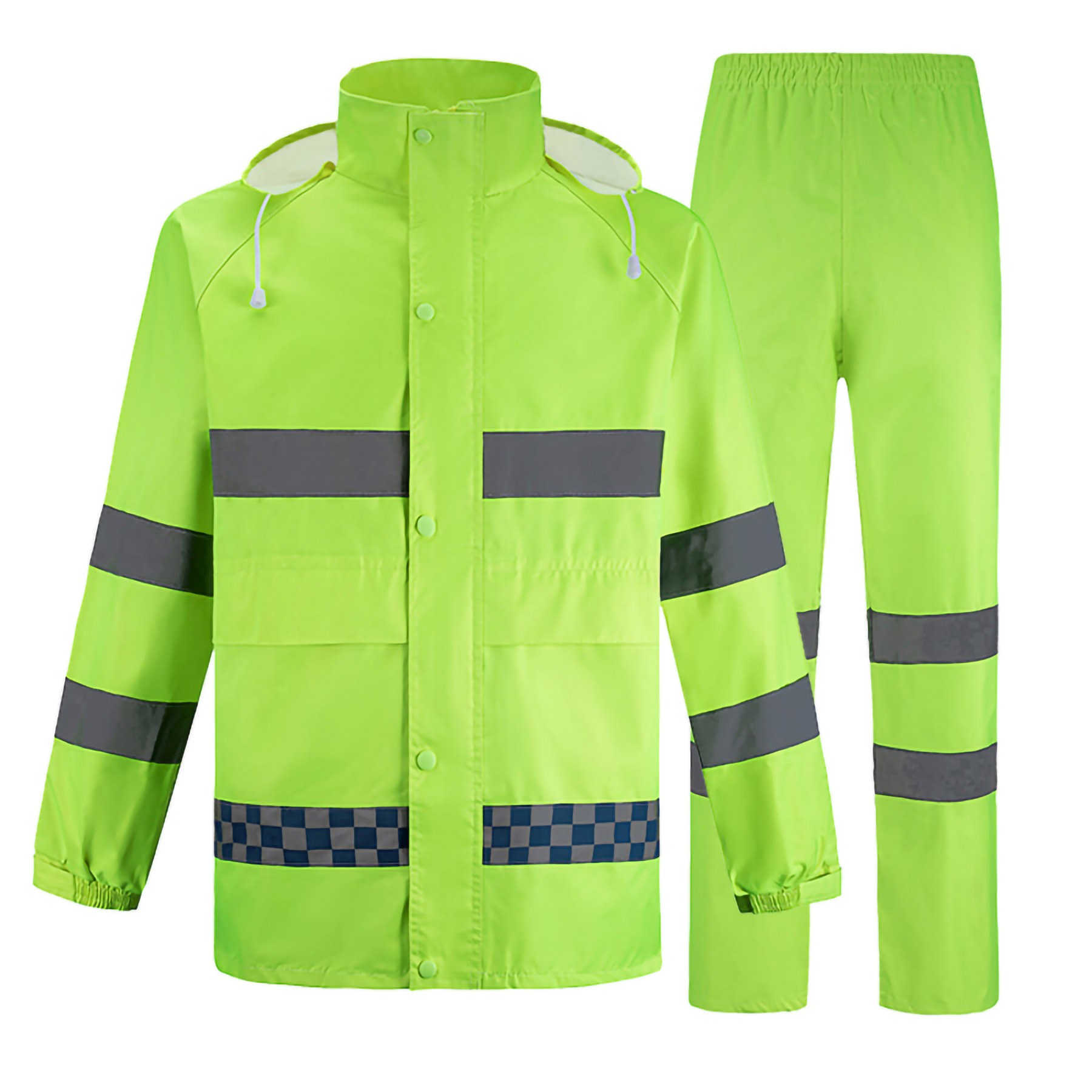 Reflective Raincoat 2