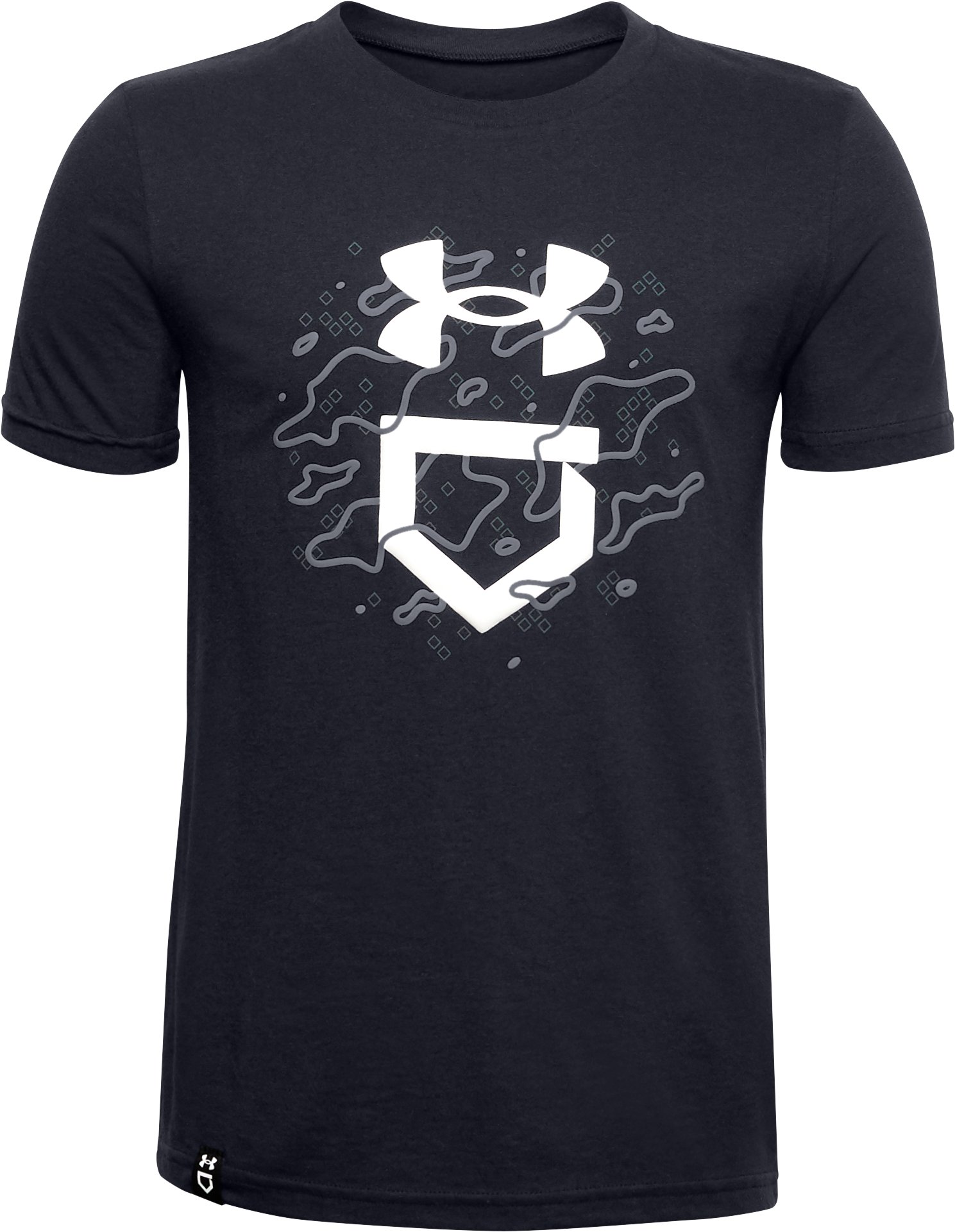 Boys' UA Camo Lockup Graphic T-Shirt  3