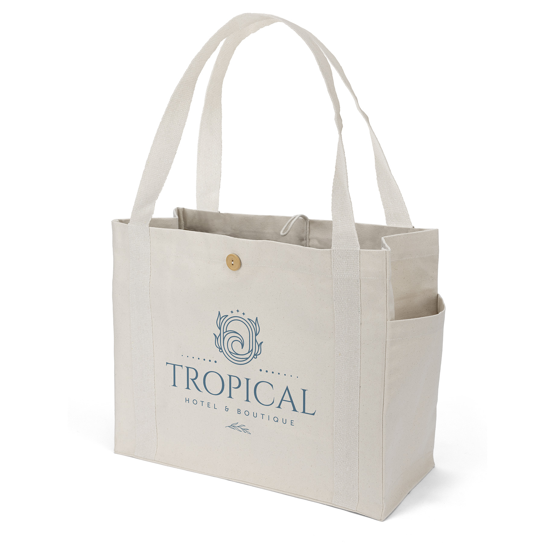 Sandford™- Deluxe Canvas Tote - Screen Print 3