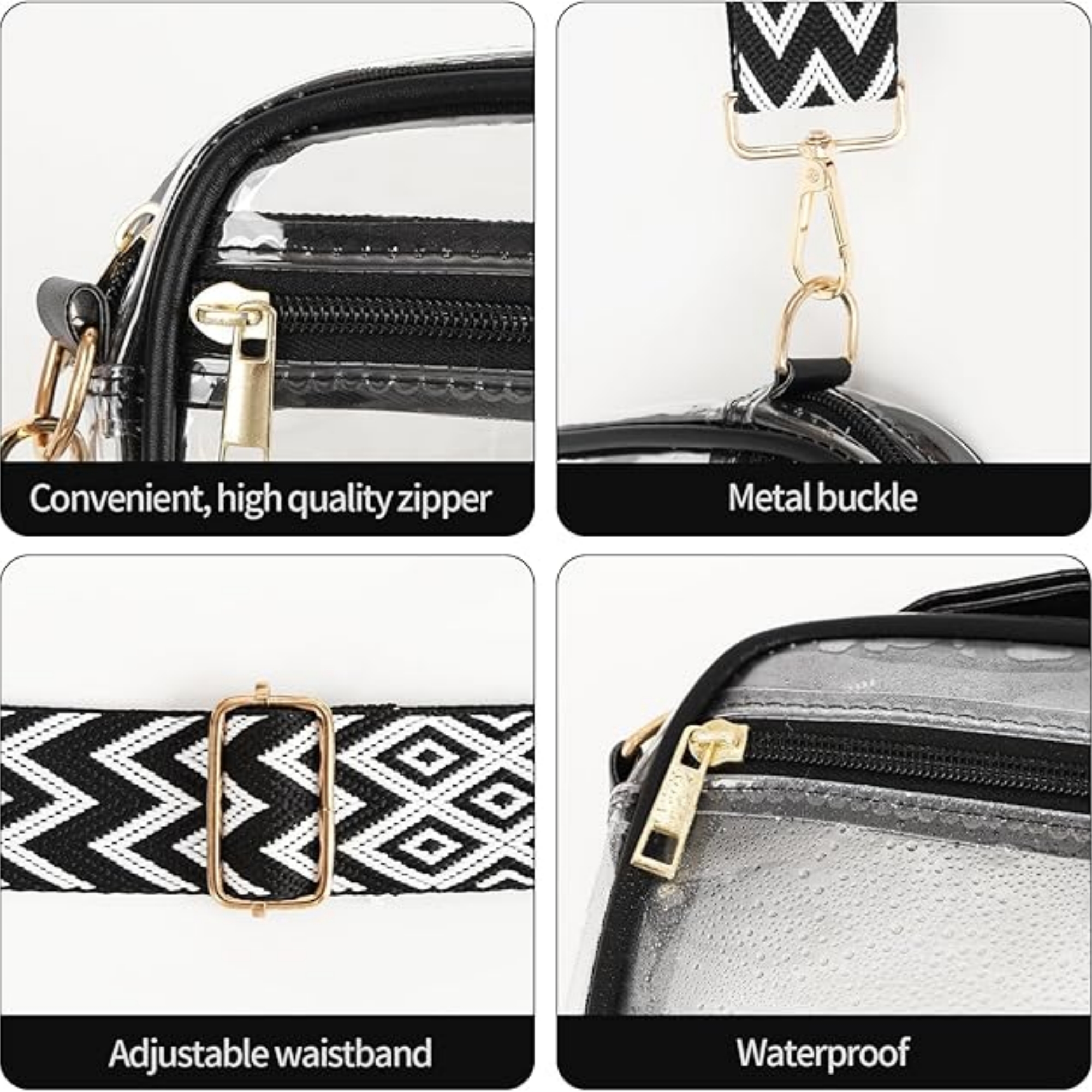 Clear Stadium Purse 5