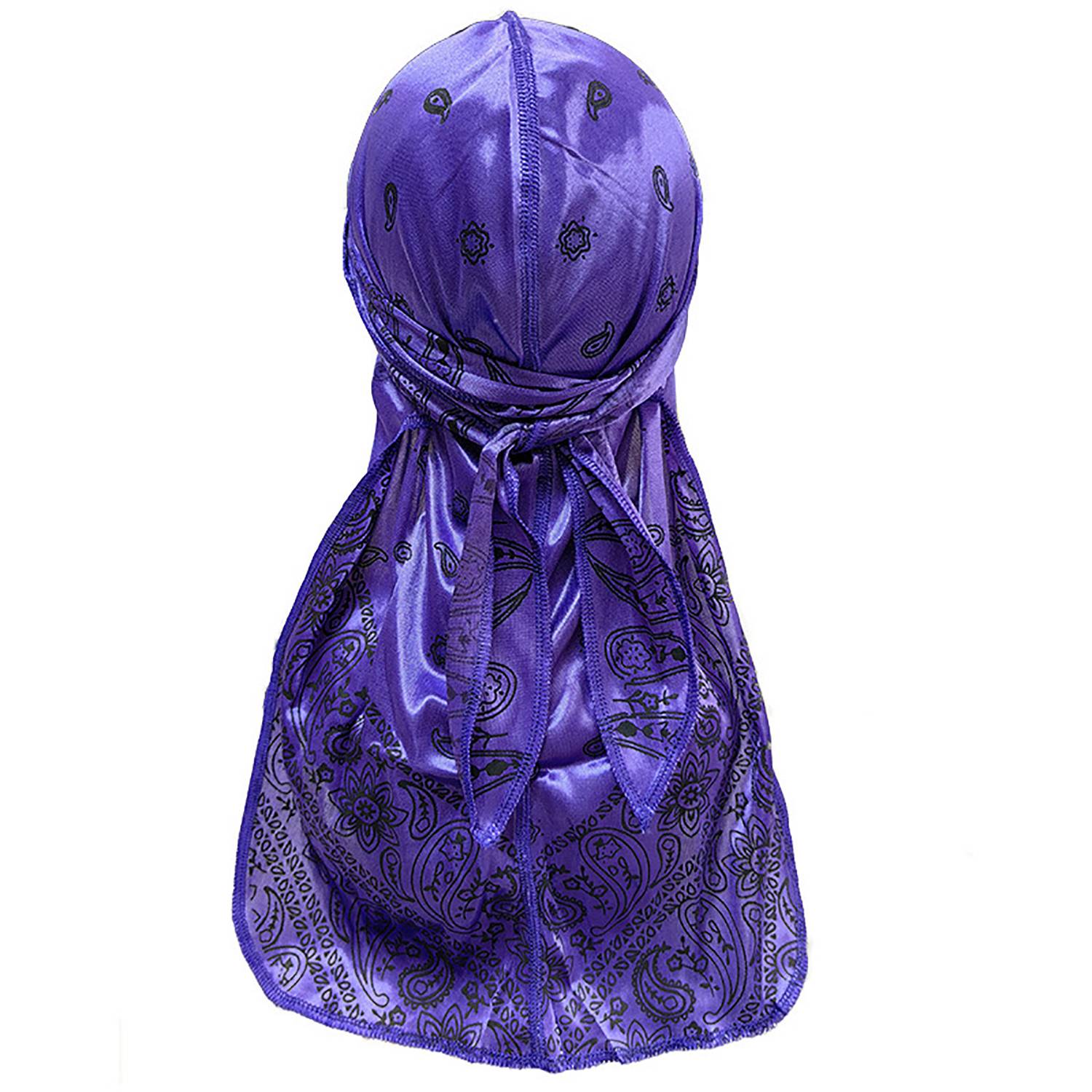Unisex Silky Durag Long Tail Headwrap 5