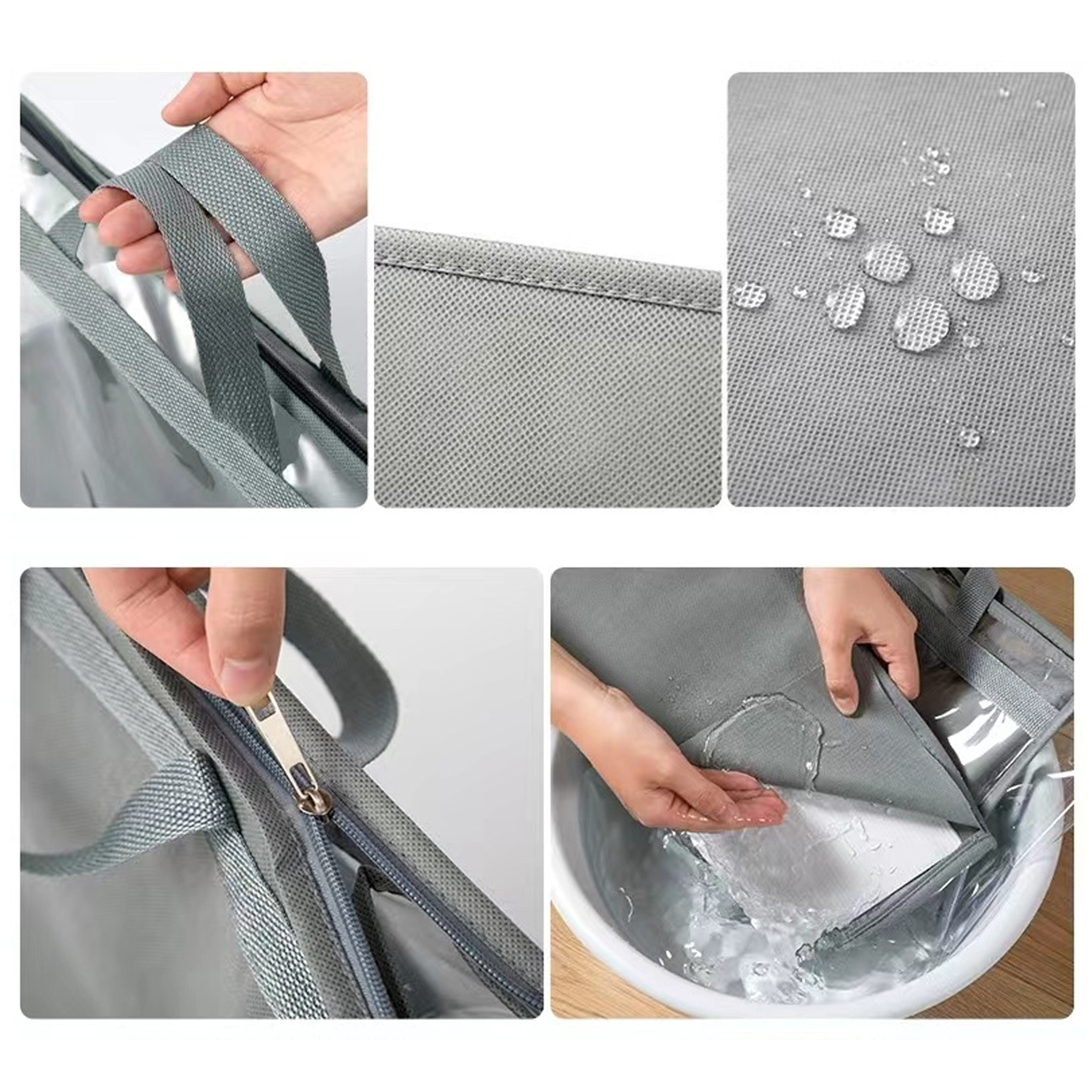 PVC Transparent Dust Proof Bags Set 5