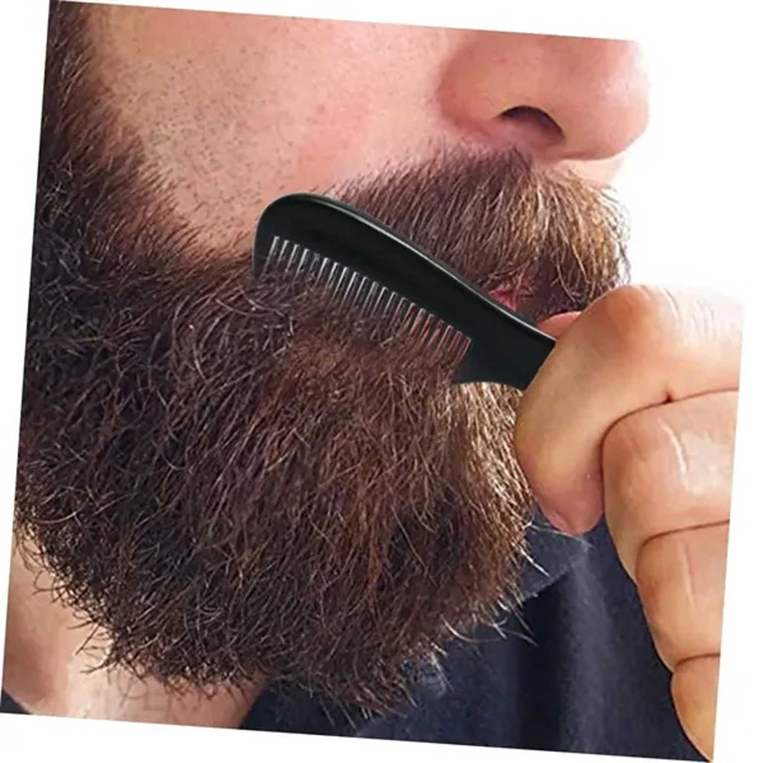 Plastic Mini Mustache Comb 6