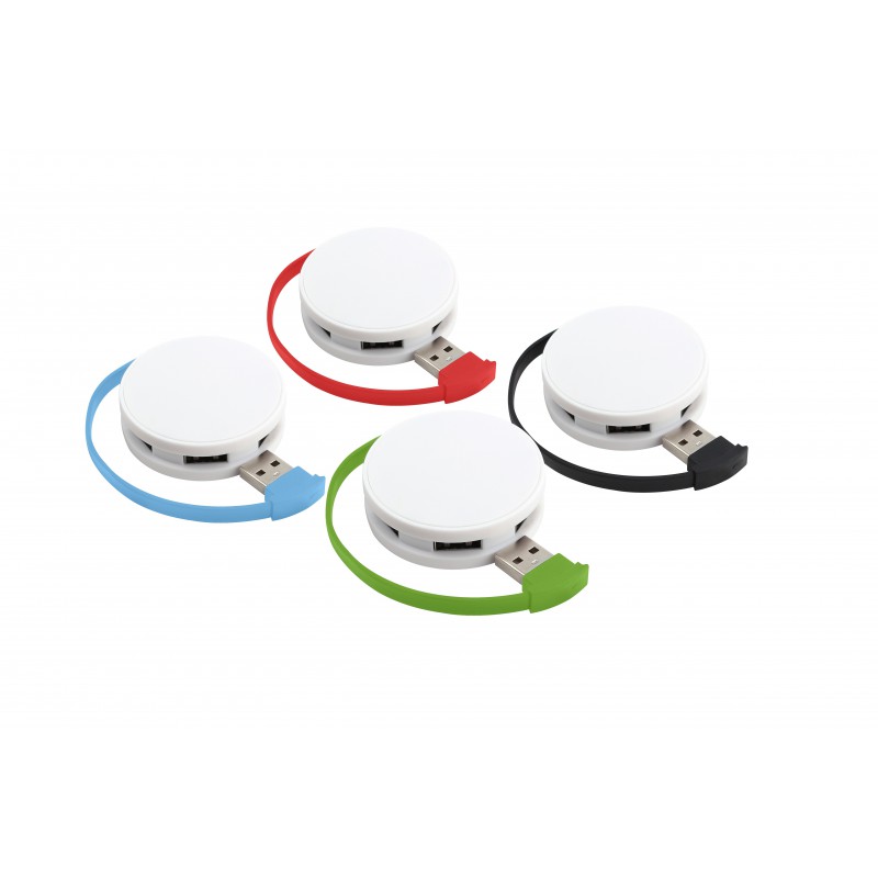Round 4-Port USB Hub 8