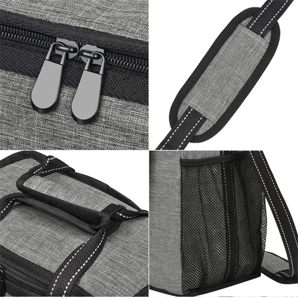 6 Bottle Insulated Leakproof Wine Cooler Carrier Tote Bag 3