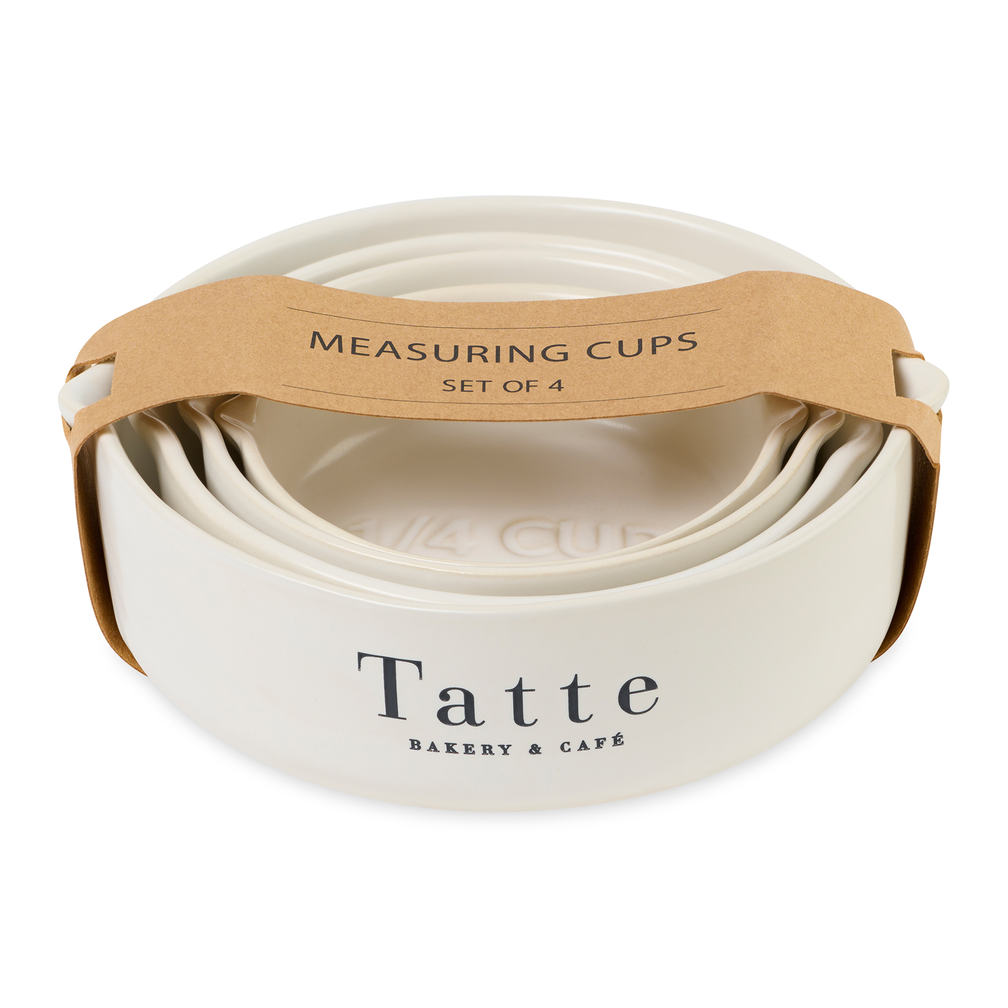 Be Home® Brampton Nested Stoneware Measuring Cups 3