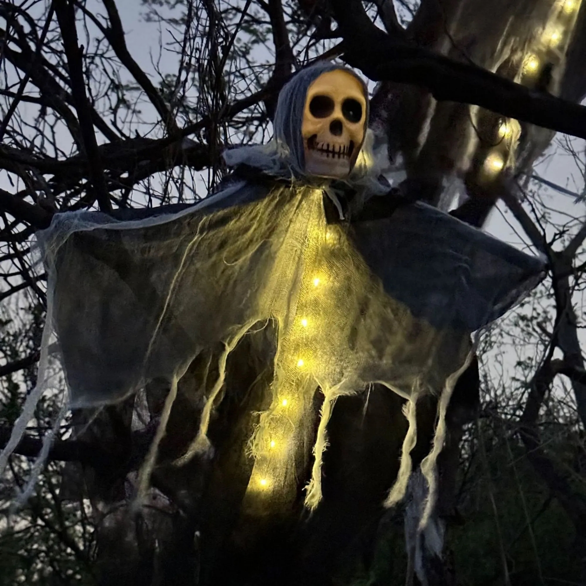 Glowing Halloween Skeleton Light Decoration 3