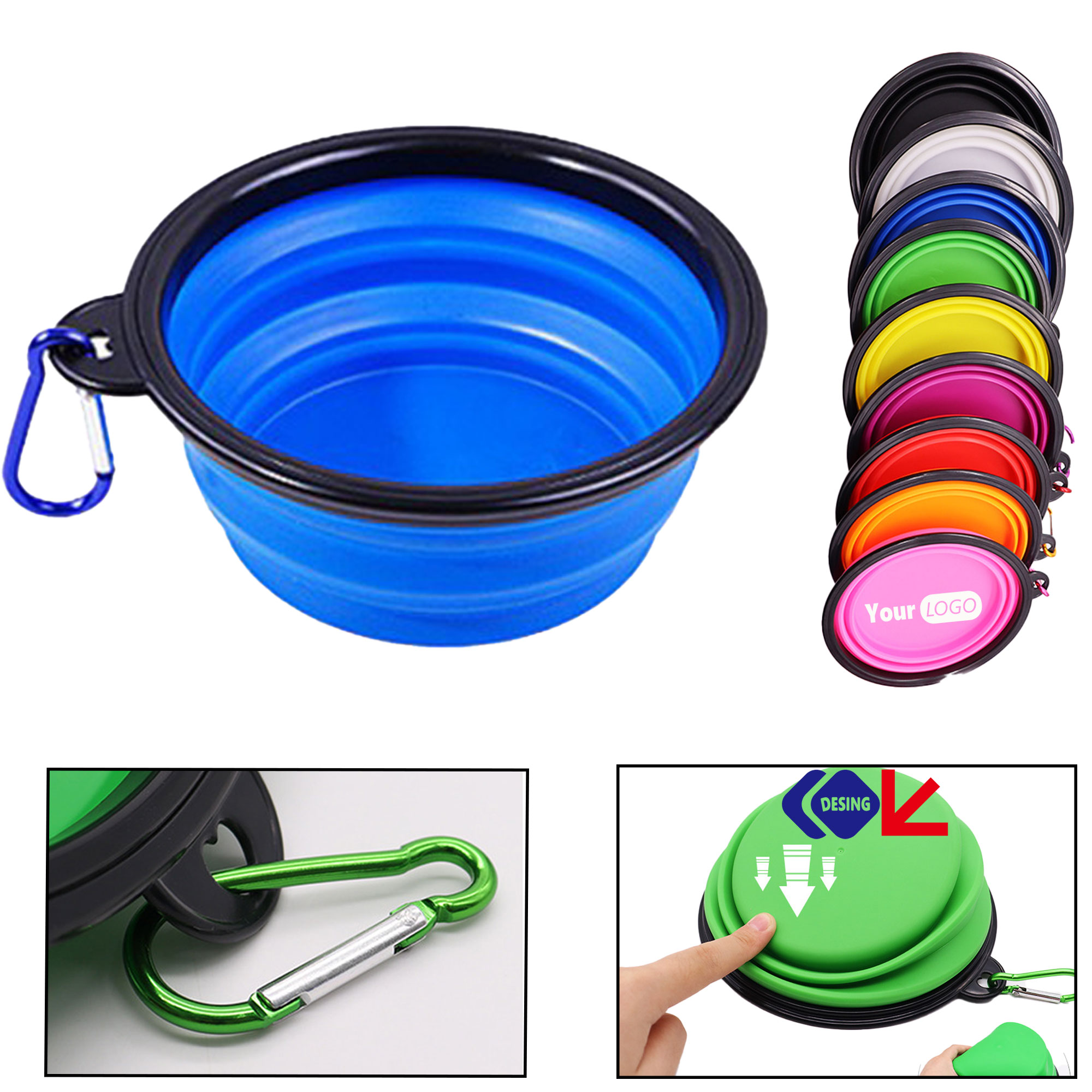 Portable Collapsible Pet Bowl 1