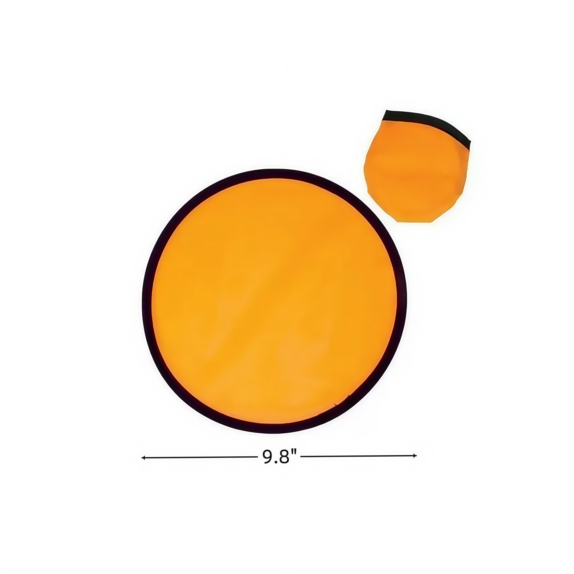 9.8" Folding Flyer With Pouch 3