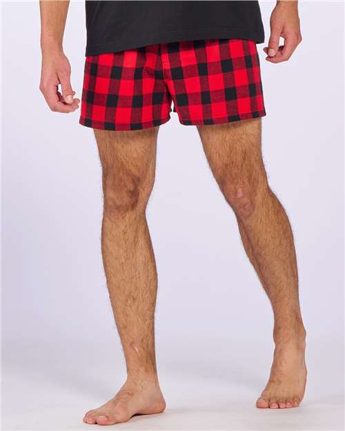 Men's Double Brushed Flannel Boxers - BM6701 68