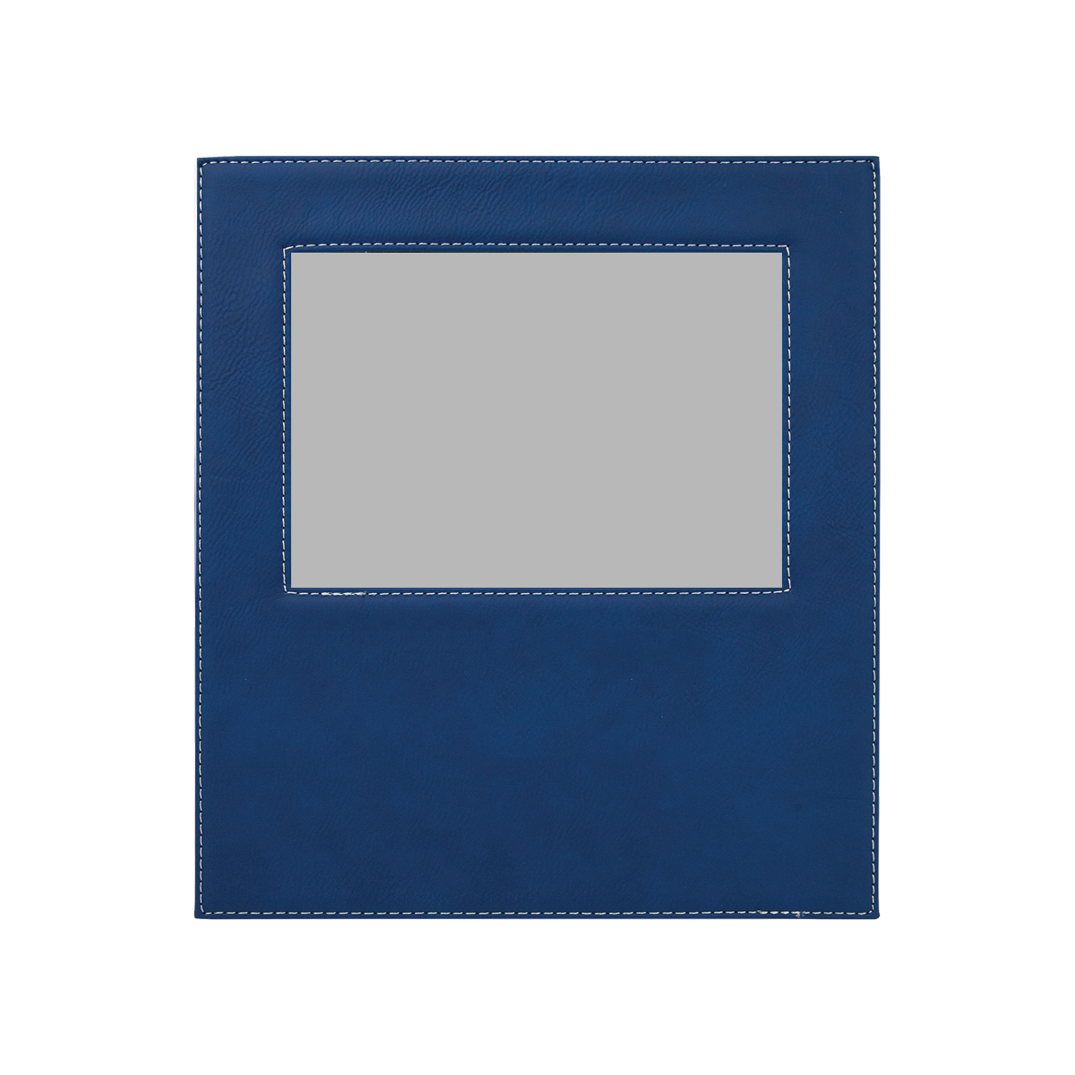 5" x 7" Blue & Silver Leatherette Photo Frame 1