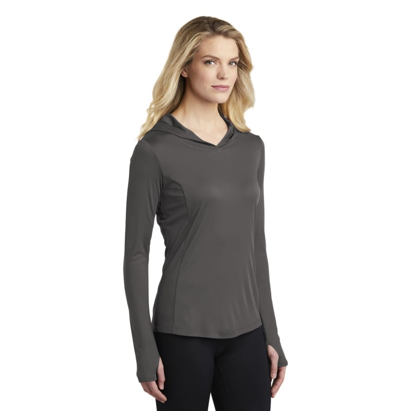 Sport-Tek Women's PosiCharge Competitor Hooded Pullover., custom hoodie or sweatshirt with logo imprint 18