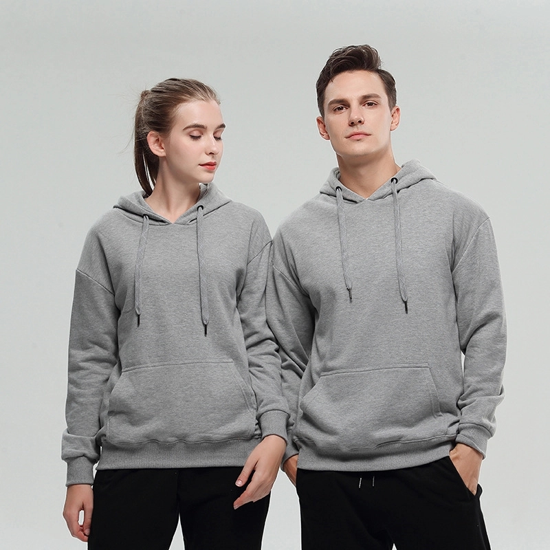 Hooded Pullover Sweatshirt with Pocket, custom hoodie or sweatshirt with logo imprint 7