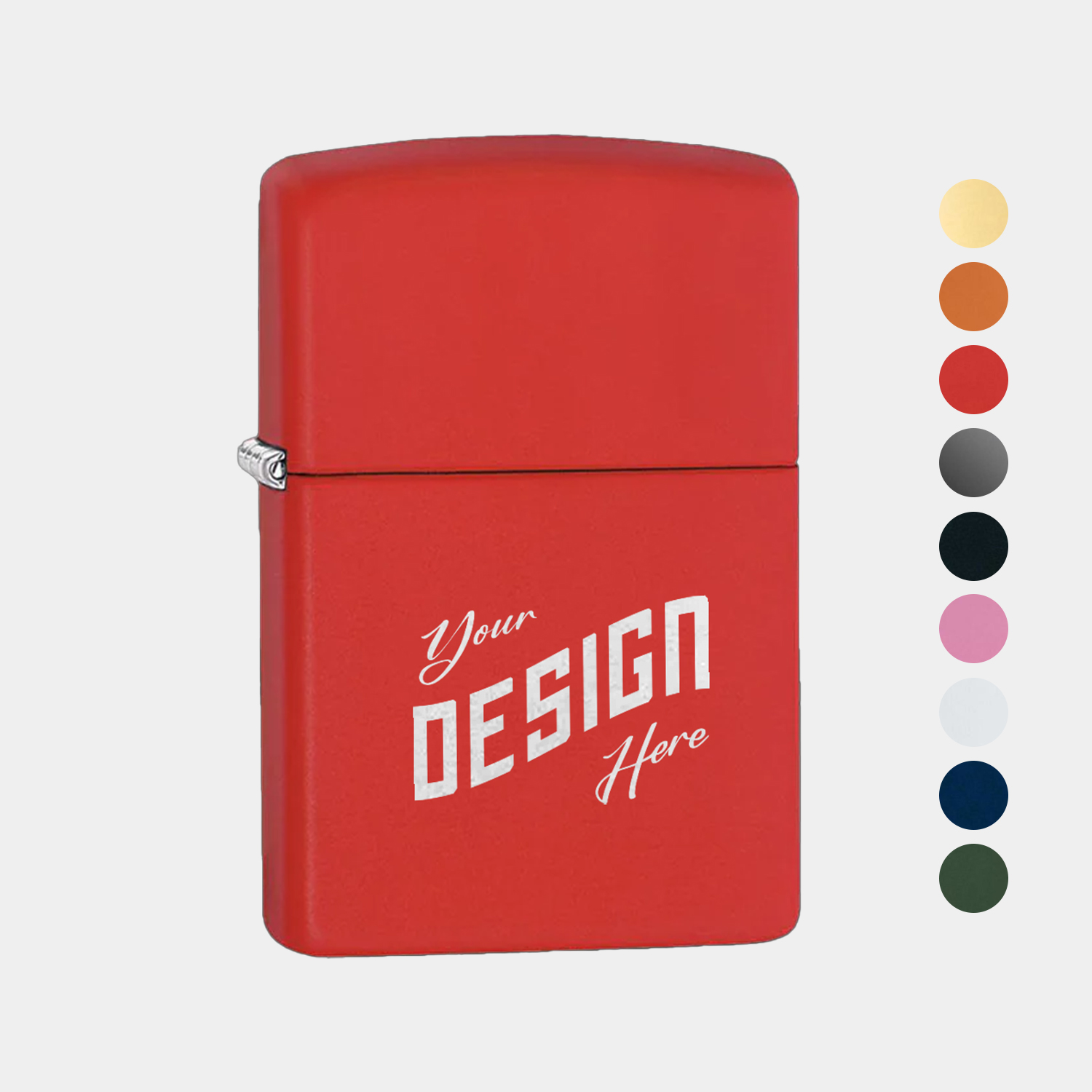 Zippo® USA-Made Windproof Classic Matte Lighter 1