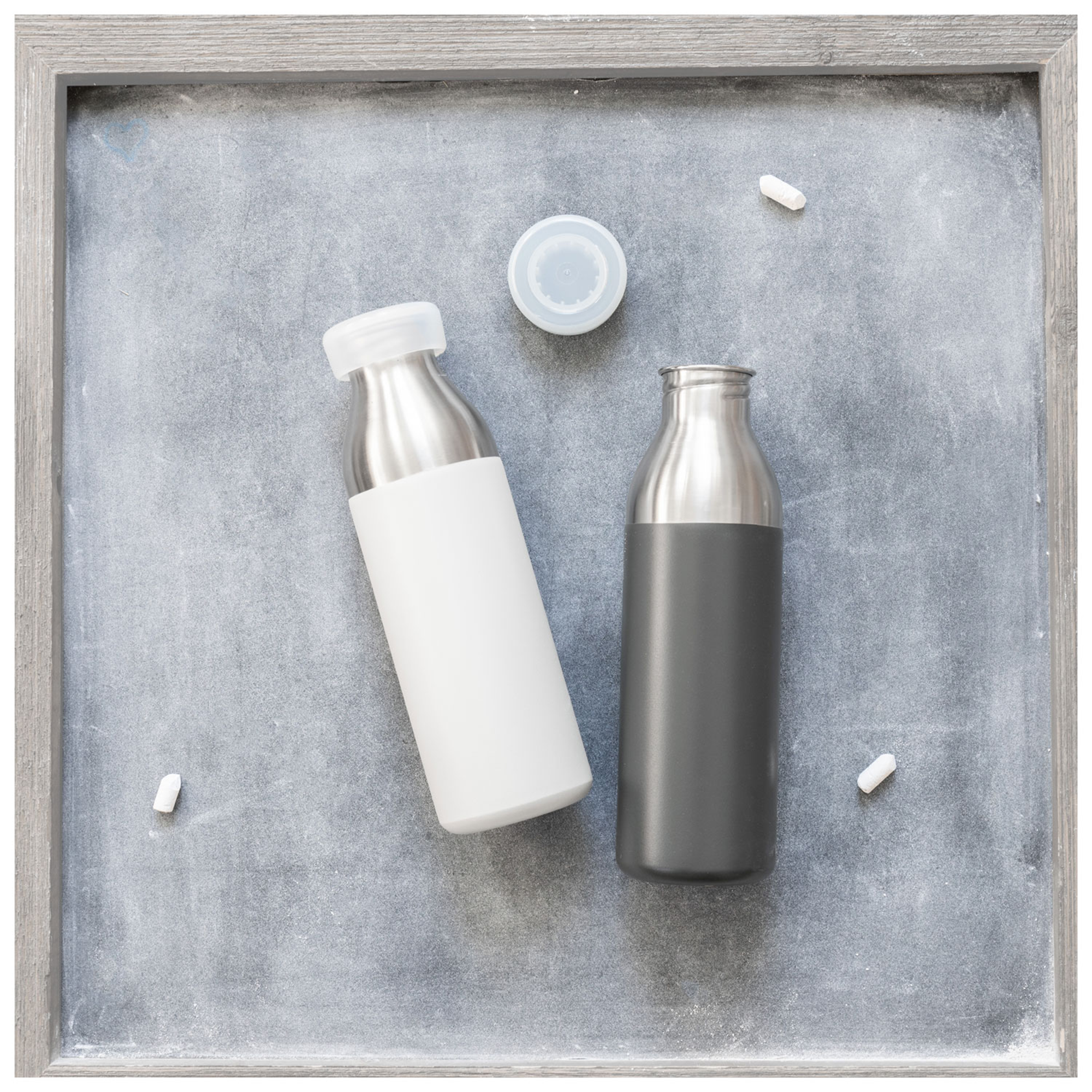 25 oz h2go cue - powder, custom water bottle with logo imprint 23
